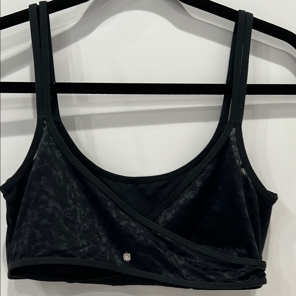 Fabletics Black Wrap Bra